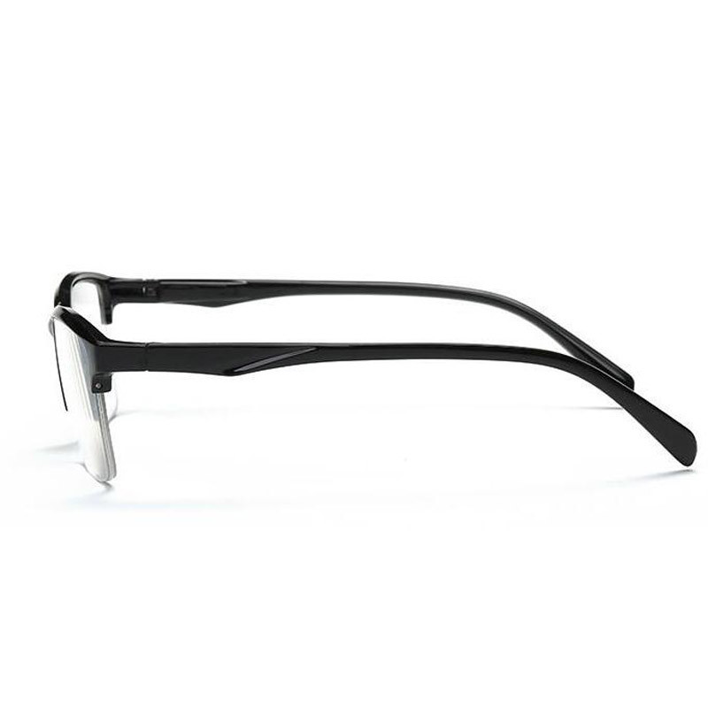 Fekete félkeretes olvasószemüveg Fáradtsággátló szemüveg nagyító +0,75 +1,0 +1,25 +1,75 +2,0 +2,25 +2,75 +3,25 +3,5 +4,0