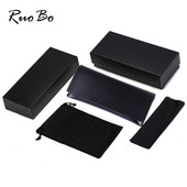 Husă unisex pentru ochelari din piele moale Cutie portabilă pentru ochelari de soare Ochelari de vedere Accesorii din pânză Ochelari personalizați Set de geanți de protecție Vânzare cu ridicata