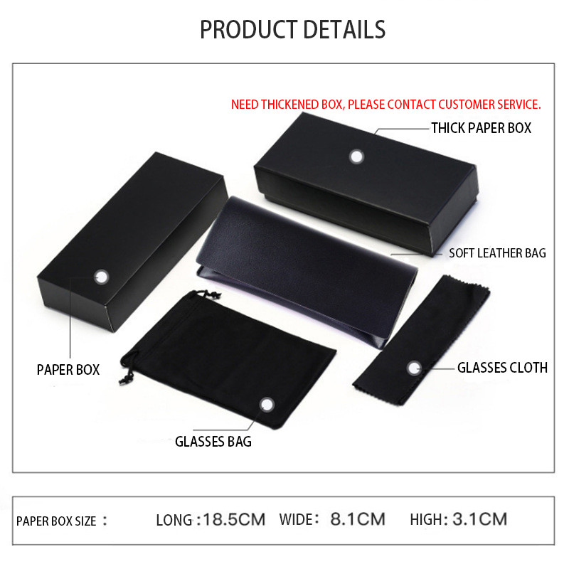 Husă unisex pentru ochelari din piele moale Cutie portabilă pentru ochelari de soare Ochelari de vedere Accesorii din pânză Ochelari personalizați Set de geanți de protecție Vânzare cu ridicata