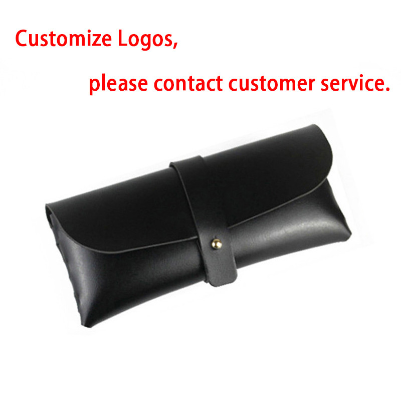 Husă unisex pentru ochelari din piele moale Cutie portabilă pentru ochelari de soare Ochelari de vedere Accesorii din pânză Ochelari personalizați Set de geanți de protecție Vânzare cu ridicata