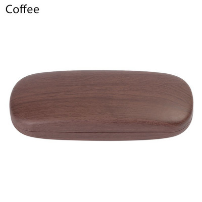 Moda s baršunastom podstavom Kutija za naočale za čitanje Hard Shell Wood Grain Kutija za naočale Kutija za kratkovidne naočale Štitnik za naočale