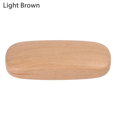 Moda s baršunastom podstavom Kutija za naočale za čitanje Hard Shell Wood Grain Kutija za naočale Kutija za kratkovidne naočale Štitnik za naočale