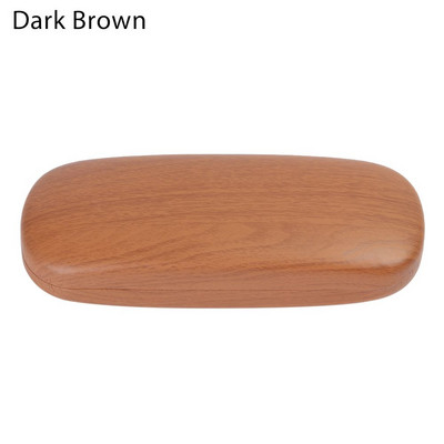Moda s baršunastom podstavom Kutija za naočale za čitanje Hard Shell Wood Grain Kutija za naočale Kutija za kratkovidne naočale Štitnik za naočale
