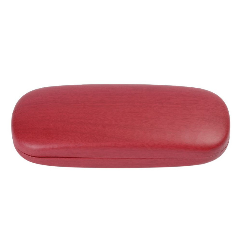 Moda s baršunastom podstavom Kutija za naočale za čitanje Hard Shell Wood Grain Kutija za naočale Kutija za kratkovidne naočale Štitnik za naočale