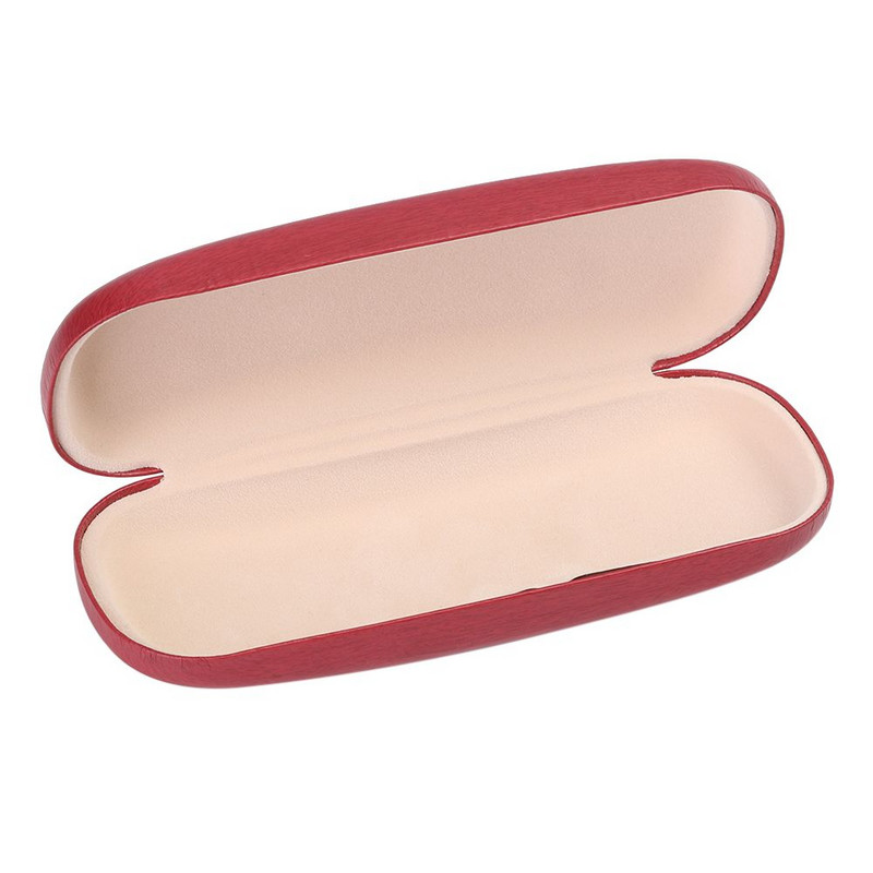 Moda s baršunastom podstavom Kutija za naočale za čitanje Hard Shell Wood Grain Kutija za naočale Kutija za kratkovidne naočale Štitnik za naočale