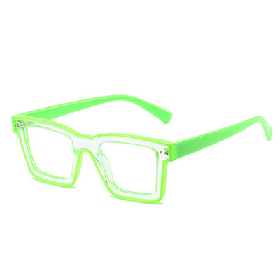 XIU Drop Ship Square Anti Blue Blocking Мъже Жени Очила Модна марка Дизайн Очила за четене на компютър