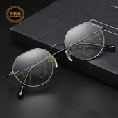 Madingi progresyvūs daugiažidiniai skaitymo akiniai vyrams, išmanusis priartinimas, pagyvenusių žmonių akiniai moterims, akiniai nuo mėlynos spalvos, mažylio regėjimo amžiaus