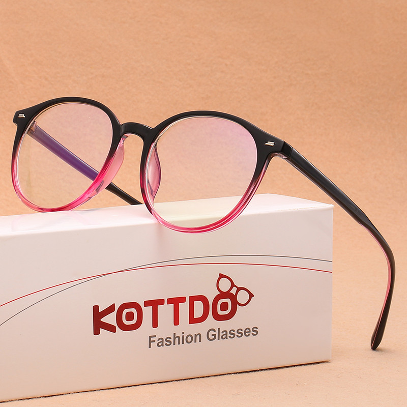 Nove modne ženske naočale za 2022. Retro optičko računalo Muške naočale Trend Univerzalni prozirni okrugli okvir za naočale