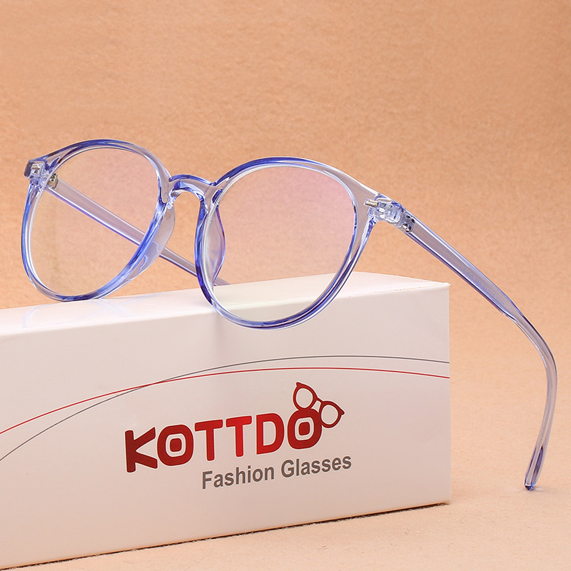 Nove modne ženske naočale za 2022. Retro optičko računalo Muške naočale Trend Univerzalni prozirni okrugli okvir za naočale