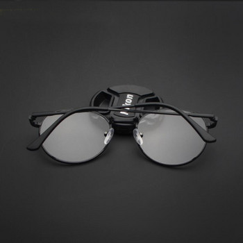 DOKLY Vintage Στρογγυλά Γυαλιά Ανδρικά Γυναικεία Γυαλιά Μεταλλικός Μαύρος Σκελετός Γυαλιά vintage Γυναικεία Οπτικά Γυαλιά Γυαλιά Clear Lens