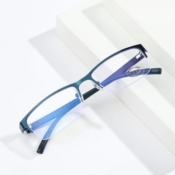 Половина метална рамка Очила за късогледство Бизнес очила за късогледство Очила за защита на очите Диоптри -1 -1,5 -2 -2,5 -3 -4 -5 -6