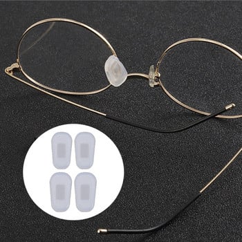 10 Pairs Push-in Μαξιλαράκια Μύτης Γυαλιών Μαλακής σιλικόνης Ανταλλακτικά γυαλιά με μαξιλαράκι αέρα με αντιολισθητικό σετ μύτης DropShip