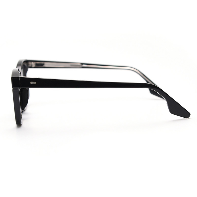 Kachawoo madingi vyriški akiniai acetatas korėjietiško stiliaus akinių rėmelis tr90 madingi moteriški akiniai juodi skaidrūs bestseleris