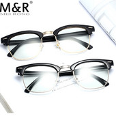 2022. Klasični prozirni okvir polubez okvira Plave svjetlosne blokin naočale Muške četvrtaste Anti Blue Ray naočale Računalo Žene Gaming