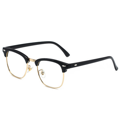 2022. Klasični prozirni okvir polubez okvira Plave svjetlosne blokin naočale Muške četvrtaste Anti Blue Ray naočale Računalo Žene Gaming