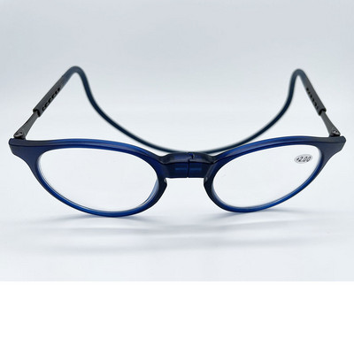 Удобни меки TR магнитни абсорбиращи висящи очила за четене на врата за мъже и жени