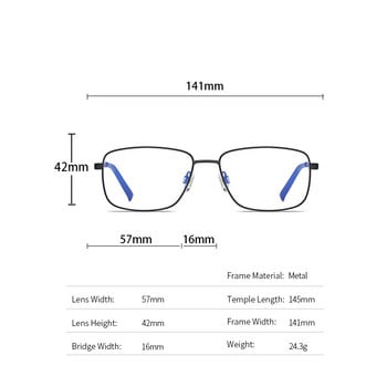 Рамка за очила Филтър против блокиране на синя светлина Намалява Компютърни цифрови дамски мъжки напрежение на очите Прозрачни обикновени очила за игри Очила