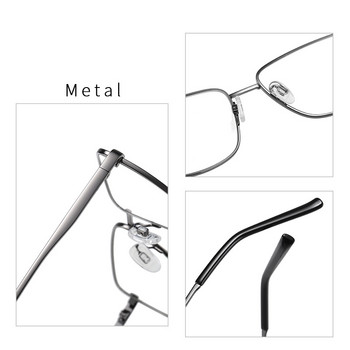 Рамка за очила Филтър против блокиране на синя светлина Намалява Компютърни цифрови дамски мъжки напрежение на очите Прозрачни обикновени очила за игри Очила