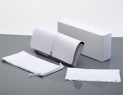 Mekana kožna futrola za sunčane naočale Modna muška i ženska futrola za naočale Dizajn luksuzne marke Zaštitna torba za naočale Prilagodljiv logotip