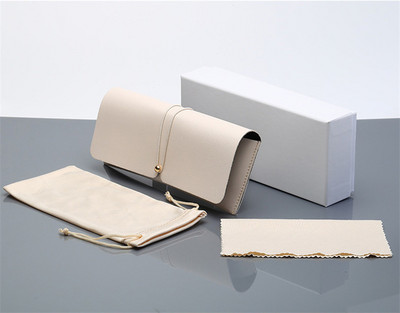 Mekana kožna futrola za sunčane naočale Modna muška i ženska futrola za naočale Dizajn luksuzne marke Zaštitna torba za naočale Prilagodljiv logotip