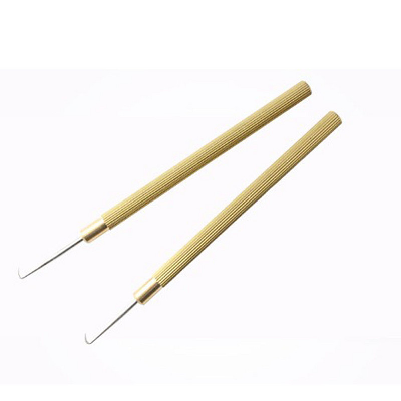 2 vnt akinių nailono vielos kabliukas pusės ratlankio rėmo taisymo įrankiui Auksinis kabliukas