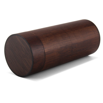 Kutija za sunčane naočale od prirodnog drveta bambusa Cilindrična torbica za sunčane naočale Unisex ručno rađena bambusova drvena kutija za sunčane naočale Cilindrična kutija za sunčane naočale Veleprodaja