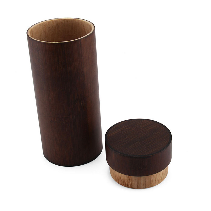 Kutija za sunčane naočale od prirodnog drveta bambusa Cilindrična torbica za sunčane naočale Unisex ručno rađena bambusova drvena kutija za sunčane naočale Cilindrična kutija za sunčane naočale Veleprodaja