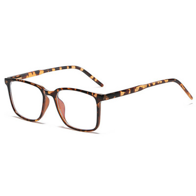 Izuzetno lagane modne fleksibilne kvadratne naočale TR90 Muškarci Žene Prozirni okvir optičkih naočala Prozirne naočale protiv plave svjetlosti