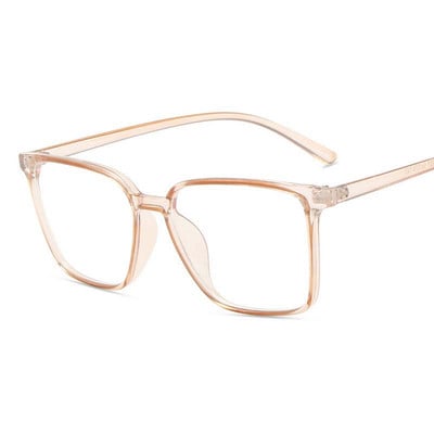 53343 Ρετρό τετράγωνο ανδρικό γυναικείο σκελετό γυαλιών αντι μπλε φωτός Ο μεγάλος σκελετός μπορεί να εξοπλιστεί με συνταγογραφούμενους φακούς