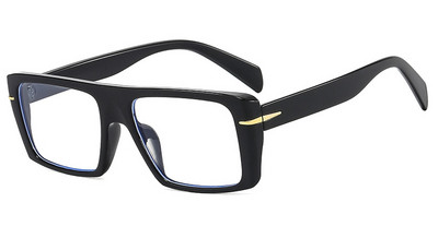 Četvrtasti muški okviri za naočale Optički luksuzni brend Retro TR90 Anti-blu-ray računalne naočale Modne prozirne sunčane naočale s drvetom