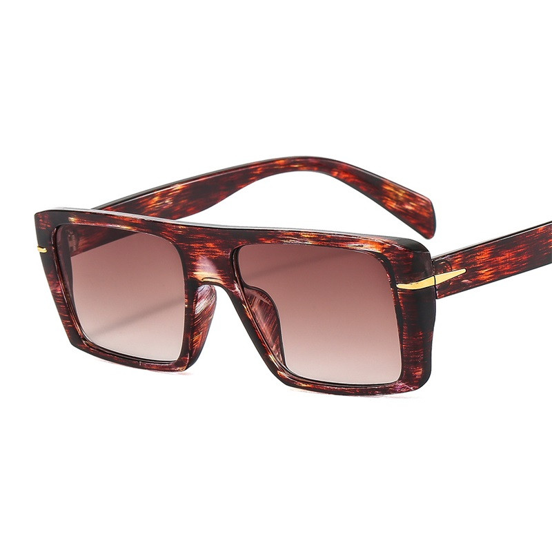 Četvrtasti muški okviri za naočale Optički luksuzni brend Retro TR90 Anti-blu-ray računalne naočale Modne prozirne sunčane naočale s drvetom