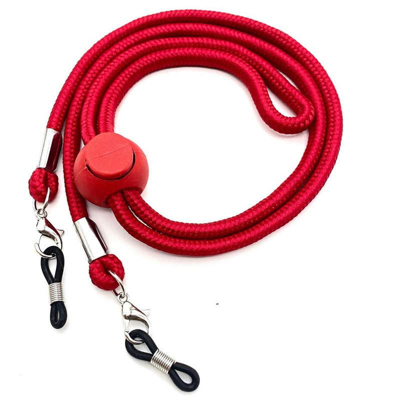 2 gab./komplektā Jauna Mode Krāsa Neslīdoša Regulējamas Saulesbrilles Brilles Ķēdes Sejas Maska Ķēdes Kaklarota Štrope 2023 Rotaslietas Sievietēm