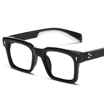 Марка Black Square Мъжки очила за четене Защита от синя светлина Оптични очила с малки рамки Ретро компютърни очила Мъжки +2,5