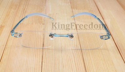 TR90 Гъвкави рамки за очила без рамки Мъжки оптични прозрачни очила Дамски очила Rx Able