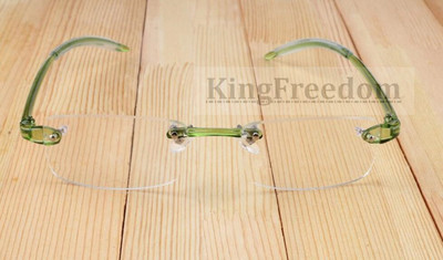 TR90 Гъвкави рамки за очила без рамки Мъжки оптични прозрачни очила Дамски очила Rx Able