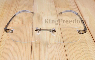 TR90 Гъвкави рамки за очила без рамки Мъжки оптични прозрачни очила Дамски очила Rx Able