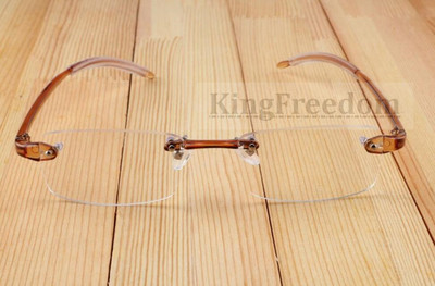 TR90 Гъвкави рамки за очила без рамки Мъжки оптични прозрачни очила Дамски очила Rx Able