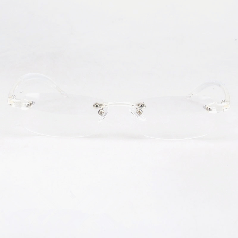 TR90 Гъвкави рамки за очила без рамки Мъжки оптични прозрачни очила Дамски очила Rx Able