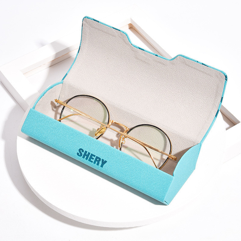 Калъф за очила Ladies High-class Sense Of Portable Compression Resistant Girl ins Light Китайски слънчеви очила Storage Box Outdoor