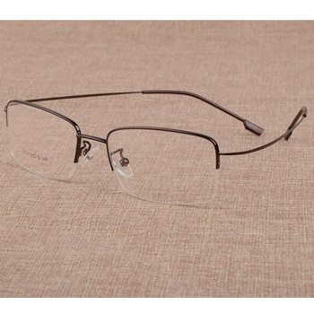 2018 New Memory Titanium Alloy Brand Glasses Frame Очила за мъже, жени Half Frame Ultralight очила, очила Gafas Oculos B2