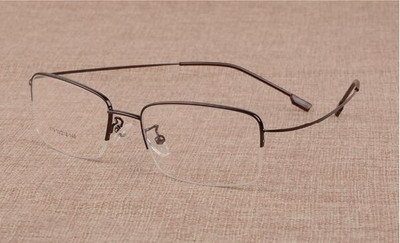 2018 New Memory Titanium Alloy Brand Glasses Frame Очила за мъже, жени Half Frame Ultralight очила, очила Gafas Oculos B2