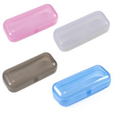 Prozirna plastična kutija za naočale Četvrtaste sunčane naočale Kutija za pohranu kratkovidnosti Ultra lagana i prijenosna kutija za naočale Veleprodaja