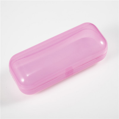 Prozirna plastična kutija za naočale Četvrtaste sunčane naočale Kutija za pohranu kratkovidnosti Ultra lagana i prijenosna kutija za naočale Veleprodaja