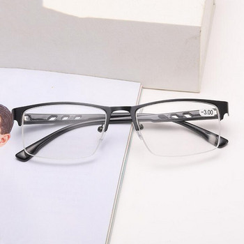 1 -1,5 -2 -2,5 -3 -3,5 -4 -4,5 -5 Τελειωμένα γυαλιά μυωπίας Γυναικείες άντρες Πλήρες ημιμεταλλικό πλαίσιο Υπερελαφρύ Φοιτητές Μικρή όραση