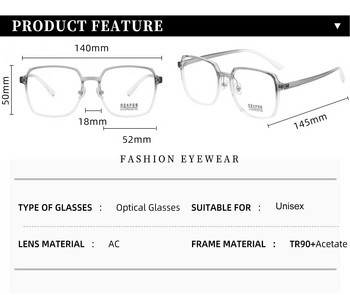 Τετράγωνα Anti Blue Light Γυαλιά Συνταγογραφούμενα Γυαλιά Προσαρμοσμένα Φοιτητικά Γυναικεία Ανδρικά Γυαλιά Οράματος очки Oculos Δωρεάν αποστολή