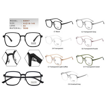 Τετράγωνα Anti Blue Light Γυαλιά Συνταγογραφούμενα Γυαλιά Προσαρμοσμένα Φοιτητικά Γυναικεία Ανδρικά Γυαλιά Οράματος очки Oculos Δωρεάν αποστολή