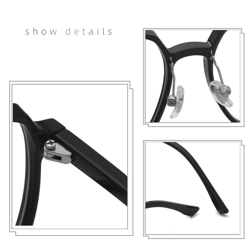 Četvrtaste naočale protiv plave svjetlosti Dioptrijske naočale po mjeri Studentske ženske muške naočale za naočale očki Oculos Besplatna dostava