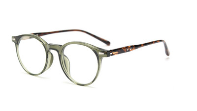 Kachawoo muške optičke naočale acetat TR90 leopard zeleni crni okrugli okvir naočala za žene popularni dodaci unisex naočale