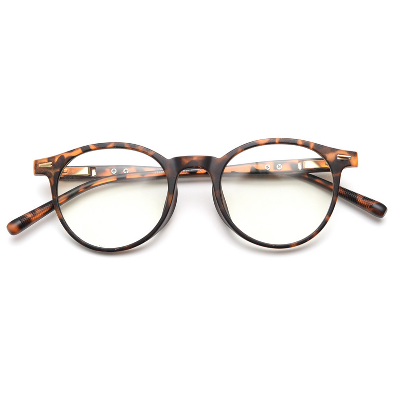 Kachawoo muške optičke naočale acetat TR90 leopard zeleni crni okrugli okvir naočala za žene popularni dodaci unisex naočale