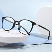 Najnoviji dizajn TR90 okvira okruglog oblika naočale protiv plave svjetlosti za uniseks naočale za odrasle